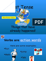 Past Tense Verbs Made Easy