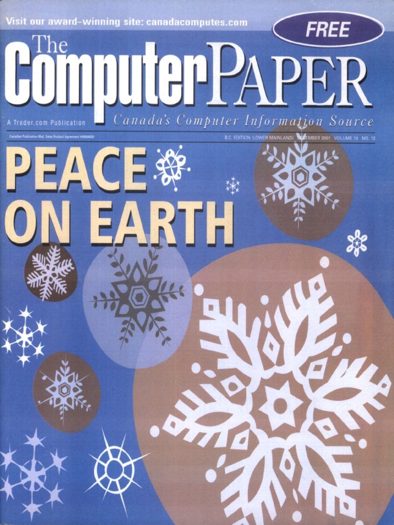 2001-12 The Computer Paper - BC Edition | PDF | Personal Computers