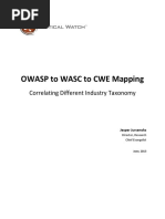 Owasp To Wasc Mapping