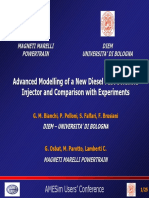 Advanced Modelling of A New Diesel Fast Solenoid Injector and Comparison With Experiments