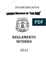 Reglamento Interno 2013 2