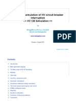 Computer Simulation of HV Circuit Breaker Interruption - EnergoBos ILJIN August 2016