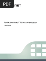 FortiAuthenticator FSSO Authentication User Guide