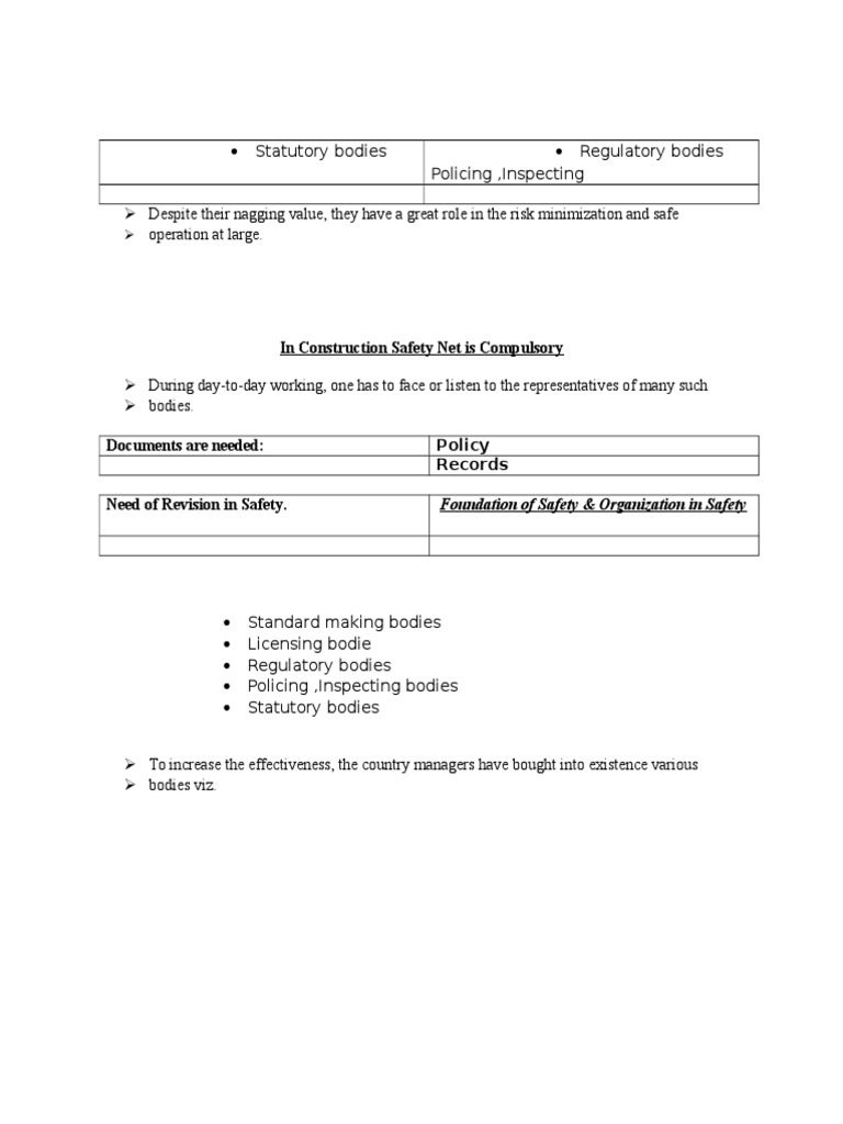 Construction Safety Safety Talk Pdf Safety Government