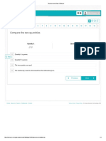 Compare The Two Quantities: Galvanize Test Prep