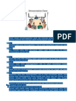 Mempersiapkan Rapat