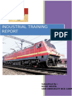 Delhi Railway Training Report and Project Report
