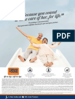 Forever Young Pension Plan Leaflet