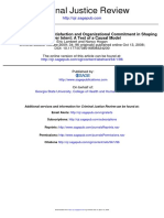 The Importance of Job Satisfaction and Organizational Commitment in Shaping Turnover Intent a Test of a Causal Model