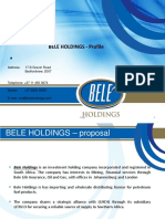 Bele Holdings - COMPANY PROFILE - 25 AUGUST 2015.pdf