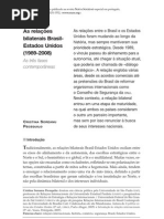 PECEQUILO - 2008 - Relações bilaterais Brasil - Estados Unidos (1989-2008)
