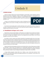 Os três níveis da linguagem oral e escrita