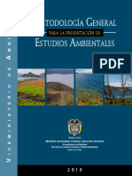 Metodologia General de Estudios Ambientales 