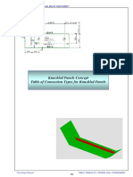 Knuckled Panels Connection Types