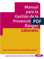 Manual para La Gestión de La Prevención de Riesgos Laborales