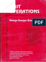 Unit Operations - George Granger Brown