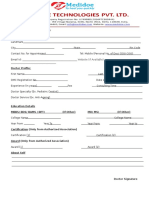 Doctor Registration Form