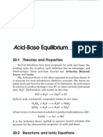 Acid Base Equilibrium
