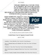 United States v. Ralph Giordano Alphonse v. Sisca Robert Baviello Vincent J. Laforte Joe Olivera Edward J. Kavanaugh Ralph Agovino Anthony Capuano Anthony Damiani Victor Signorini Angelo Piacentino Renato Lindia Steve Picone Jose Cesareo Gonzalez, Jr. Anders Gueche Steve Alfisi, Also Known as "Dee Dee" Alberto Yepez, Also Known as "Albert" and Eugene Dinapoli, Defnedants, Victor Roussos Genaro Perpinan Frank Mandarino Evelyn Horta, Also Known as "Pee Wee" and Charles Guida, 101 F.3d 682, 2d Cir. (1996)