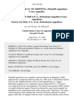 American Bureau of Shipping, Plaintiff-Appellant-Cross-Appellee v. Tencara Shipyard S.P.A., Defendant-Appellee-Cross-Appellant, Societe Jet Flint, S.A., 170 F.3d 349, 2d Cir. (1999)