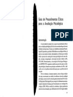 Guia de Procedimentos Éticos para a Avaliação Psicológica - Solange M. Wechsler