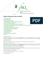 Preterm Labor and Birth ACOG