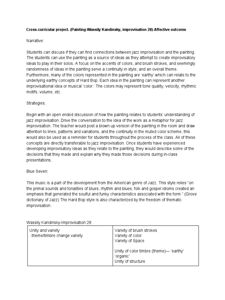 Interdisciplinaryproject | PDF