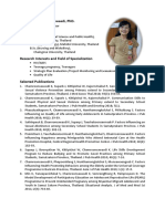 CV - Prof. Kanittha PDF