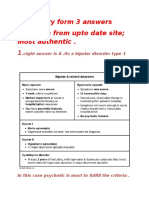 USMLE Step 2 CK: CMS: Psychiatry Form 3