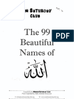 Explanation of the 99 Names of Allah (PDF)