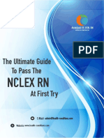 The Ultimate Guide To Pass The NCLEX RN at First Try PDF