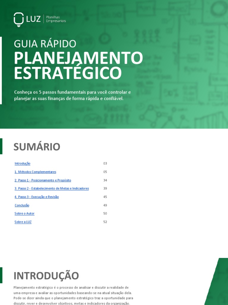 Guia de Planejamento Estrategico PDF | PDF