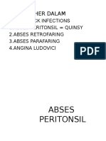 Abses Peritonsil
