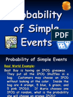 Calculating probabilities of simple random events