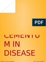 Cementum in Disease - Perio