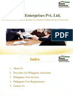 Philippines Embassy Certificate Attestation Services