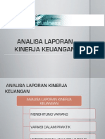 Analisis Lap - Kinerja