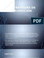 Estrategias de Promoción