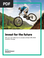 Invest For The Future: Why You Can'T Afford Not To Consider All-Flash Hpe 3par Storeserv Storage