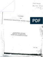 A Guide for Estimating Irrigation Water Requirement (Technical Series No. 2)2 (1)