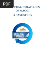 Download MARKETING STRATEGY OF MAGGI  A CASE STUDY by fazeelath SN320269493 doc pdf