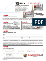 2016 Winchester Power Point Rebate