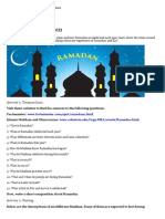 Webquest - Ramadan (Os)