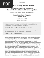 United States v. Contractor, Robert Sebastian D'Souza, 926 F.2d 128, 2d Cir. (1991)