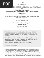 In Re Application of Silvia Gianoli Aldunate, and Jose Miguel Barriga Gianoli. Maria Luisa De Castro Foden, and Edward Foden v. Silvia Gianoli Aldunate, and Jose Miguel Barriga Gianoli, 3 F.3d 54, 2d Cir. (1993)