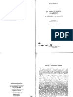 BUNGE, Mario, La Investigacion Cientifica PDF