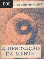 A Renovação Da Mente - Krishnamurti