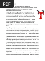 Segurança No Uso de Esmeril