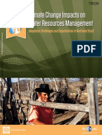 Climate Change Impacts on  Water Resources Management - Adaptation Challenges and Opportunities in Northeast Brazil
