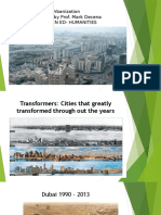 Urbanization Presented by Prof. Mark Decena Qcpu Gen Ed-Humanities